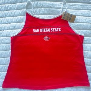 SDSU San Diego State Aztecs Women's Tank Top XL NWT